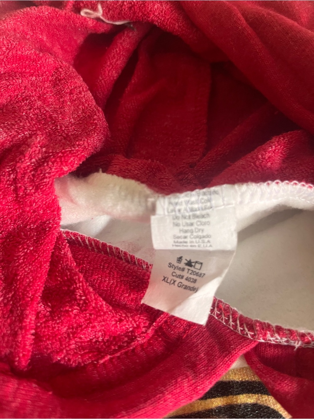 Lana Del Rey 2018 Tour Raglan Sweatshirt - Picture 5 of 5